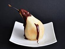 Fot. MIENTA, Gruszki w czekoladzie