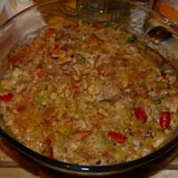 Zapiekanka z kurczakiem i warzywami