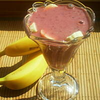 Koktajl truskawkowo-bananowy