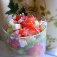 Szybkie sałatki-sałatka grillowa i obiadowa