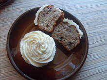 Fot. balbinka1001, muffinki babanowe z czekolada i orzechami