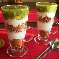 Pożywny deser z kiwi