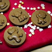 Ciasteczka kruche z czekoladą