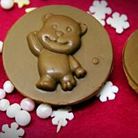 Ciasteczka kruche z czekoladą