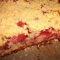 Ciasto z maślanką i owocami.