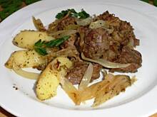 Fot. joana30, Wątróbka z jabłkami