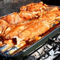 Grillowane roladki drobiowe w pikantnej marynacie