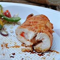 Grillowane roladki drobiowe w pikantnej marynacie