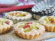 Fot. MIENTA, Tartaletki z rabarbarem