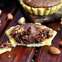 Słodko-gorzkie tartaletki orzechowe