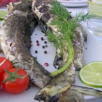 Dorsz grillowany w marynacie z imbirem i limonką