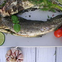 Dorsz grillowany w marynacie z imbirem i limonką