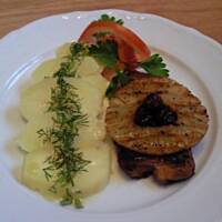 Grillowana pierś z kurczaka z ananasem i żurawiną