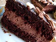 Fot. sylwiachmiel, Tort czekoladowy