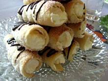 Fot. sylwiachmiel, Rurki z kremem śmietankowo-waniliowym