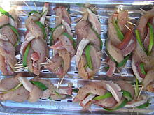 Fot. olusia23, Grillowane drobiowe warkocze z boczkiem i szczypiorkiem