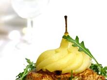 Fot. JustMyDelicious, Stek z Gruszką na Rukoli