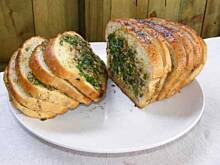 Fot. InkaMalinka, Grillowany chleb z maślano-ziołową wkładką