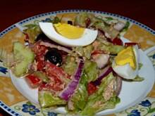 Fot. Anna Z, Sałatka a la nicejska