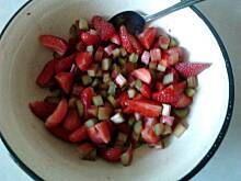 Fot. Anuszka88, Tarta truskawkowo-rabarbarowa