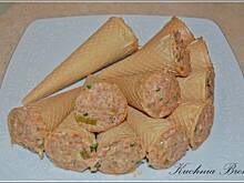 Fot. bronislawa70, Rożki waflowe z mięsem mielonym