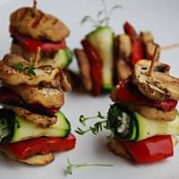 Grillowane koreczki warzywne