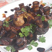 Grillowane pieczarki