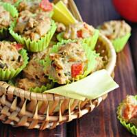 Bardzo pikantne pomidorowe muffinki