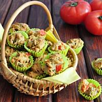 Bardzo pikantne pomidorowe muffinki