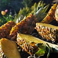 Grillowany ananas z rumem