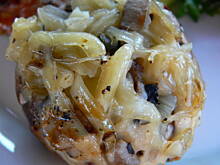 Fot. BernadettaP, Grillowane pieczarki z serem