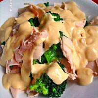 Brokuły w sosie musztardowym