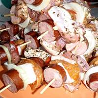 Szaszłyki po wiejsku