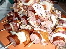 Fot. agf, Szaszłyki po wiejsku