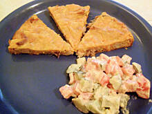 Fot. mariola2000, Warzywny placek z kurczakiem wg M&Ł