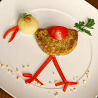 Ptaszek szuka ziarenek