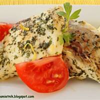 Grillowany dorsz z pietruszkowym pesto