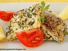 Fot. bernika, Grillowany dorsz z pietruszkowym pesto