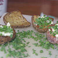 Bataty - grillowane czerwone ziemniaki