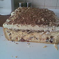 ciasto serowo-orzechowe