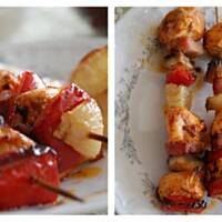 Szaszłyki z piersi kurczaka