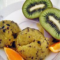 Sorbet z kiwi i marakują