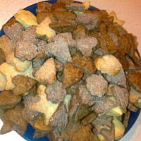 Kruche ciasteczka z maszynki lub ręcznie wykrawane