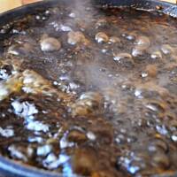 "Czarna paella" - Arròs negre