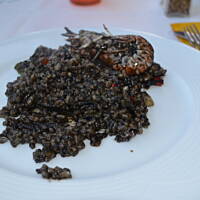 "Czarna paella" - Arròs negre