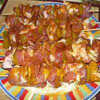 Szaszłyki z łopatki