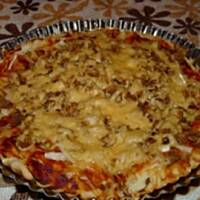 Pizza z kurczakiem na ziołowym cieście