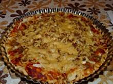 Fot. Anna Z, Pizza z kurczakiem na ziołowym cieście