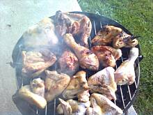 Fot. danusia19671, Pałeczki i skrzydełka z grilla