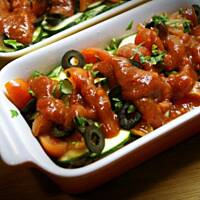 Zapiekanka z kurczakiem